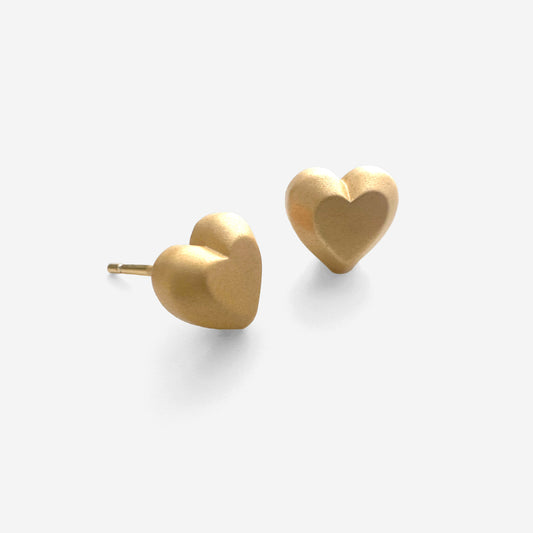 Angie Heart Stud Earrings