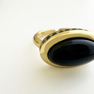 Kiara Adjustable Gemstone Ring by Deduet