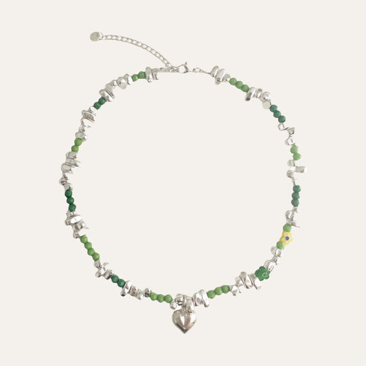 Laurel Heart Pendant Necklace by Deduet
