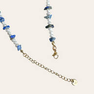 Rita pearl heart necklace by deduet