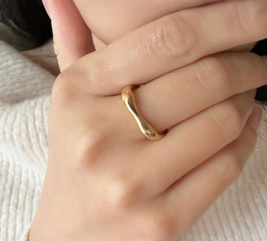 Taylor Adjustable Stackable Band Ring